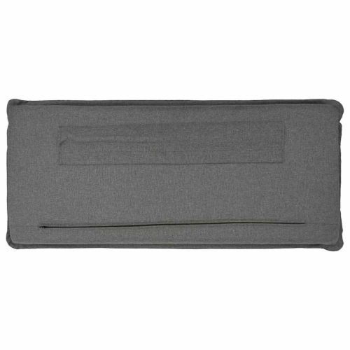 Тапицирана табла с таблото Естествено и светло сиво 90 cm