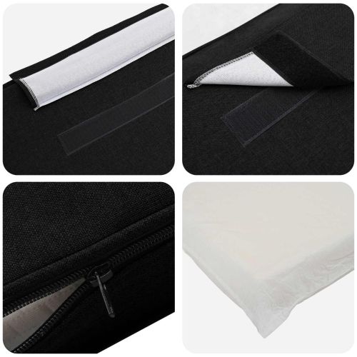 Тапицирана табла Кафяв и черен 180 cm Солидно борово дърво