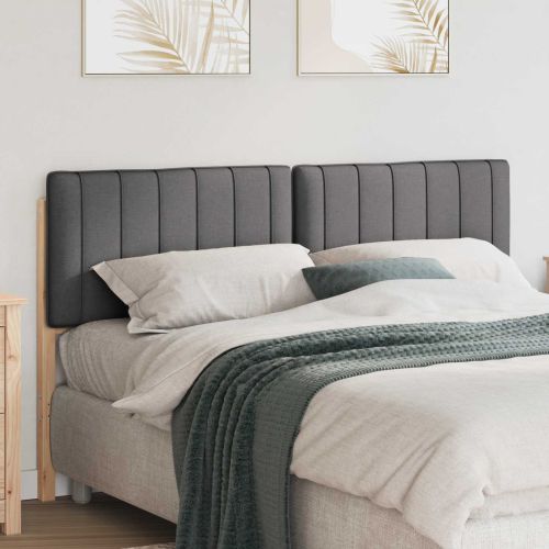 Тапицирана табла с таблото Кафяво и тъмно сиво 150 cm