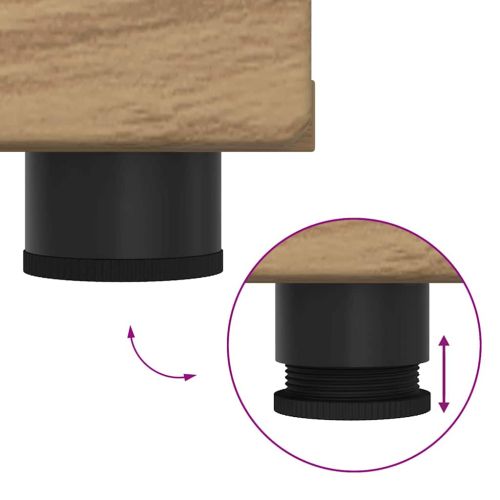 Дървен шкаф с чекмедже Дъб 150 x 39 x 30 см Инженерно дърво