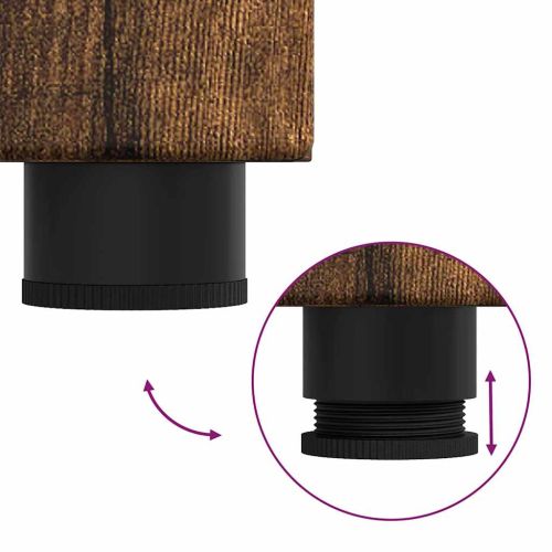 Комплект шкафове за баня TULUM Димян дъб 60 x 34 x 63 см