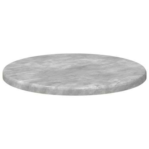 Топ за маса Бетонно сиво Ø 30 x 1,5 cm Инженерно дърво