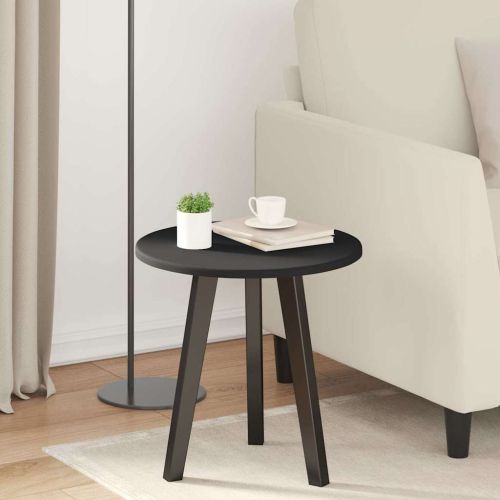 Топ за маса Черно 40 x 40 x 1,5 cm Инженерно дърво