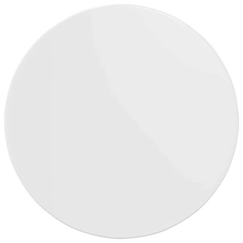 Топ за маса Бяло Със Силен Гланц 60 x 60 x 1,5 cm