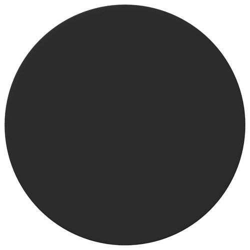 Топ за маса Черно 70 x 70 x 1,5 cm Инженерно дърво