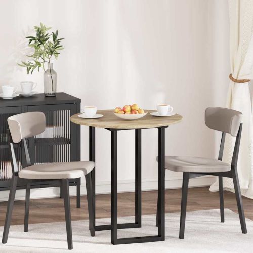 Топ за маса дъб сонома 70 x 70 x 1,5 cm Инженерно дърво