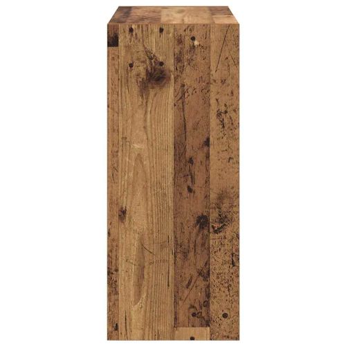 Шкаф за книги Старо дърво 60 x 30 x 72 см Инженерно дърво