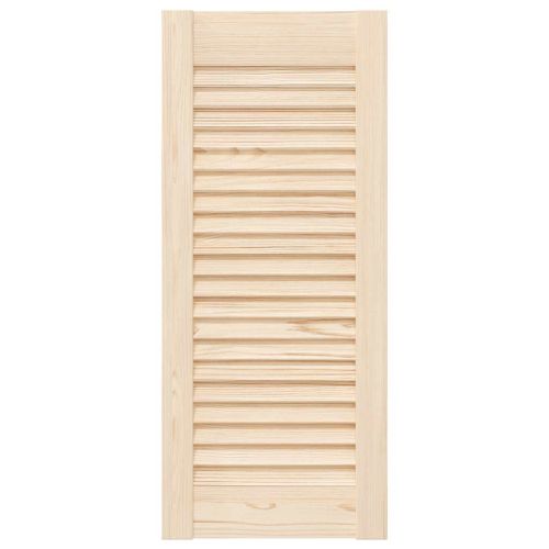 Врата на шкафа с извит дизайн 69x29,5 cm масивна дървесина бор