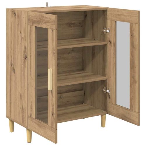 Служебен шкаф Дъб 69,5 x 34 x 90 см Инженерно дърво