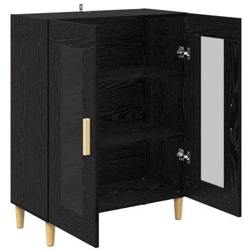 Служебен шкаф Черния дъб 69,5 x 34 x 90 см Инженерно дърво