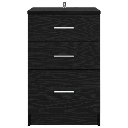 Нощен шкаф Черния дъб 40 x 40 x 63 см Инженерно дърво