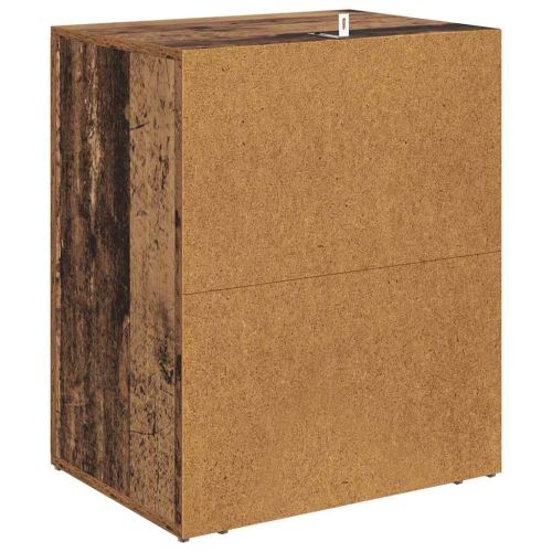 Нощен шкаф Старо дърво 35 x 50 x 60 см Инженерно дърво