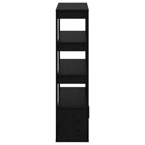 Служебен шкаф Черен дъб 30 x 80 x 119.5 см Инженерно дърво