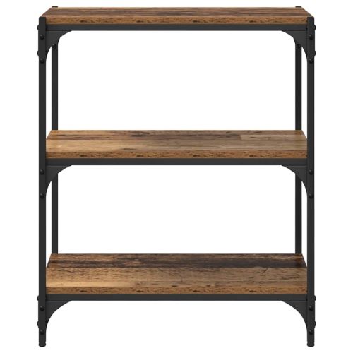 Шкаф за книги Старо дърво 60 x 33 x 70,5 см