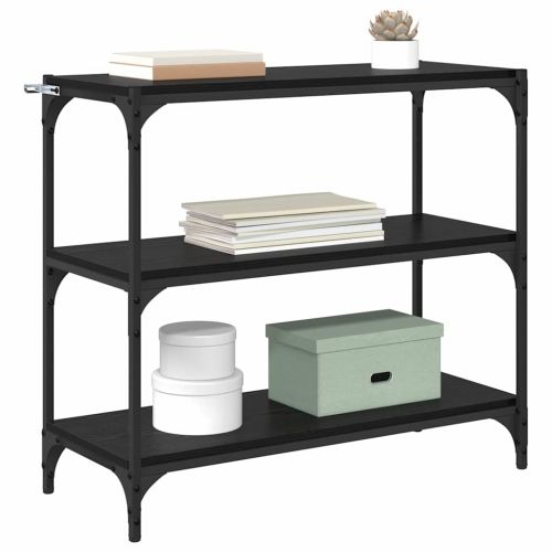 Шкаф за книги Черния дъб 80 x 33 x 70,5 см