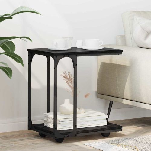 Странична маса Черния дъб 50 x 35 x 55.5 см Инженерно дърво