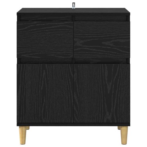 Служебен шкаф Черния дъб 60 x 35 x 70 cm Инженерно дърво