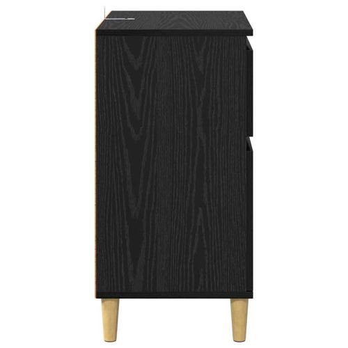 Служебен шкаф Черния дъб 60 x 35 x 70 cm Инженерно дърво