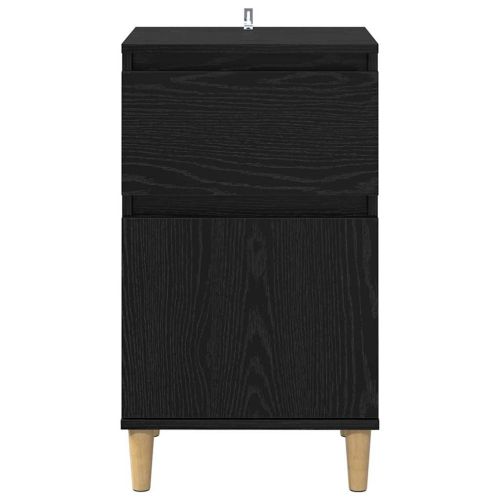 Нощен шкаф Черния дъб 40 x 35 x 70 см Инженерно дърво