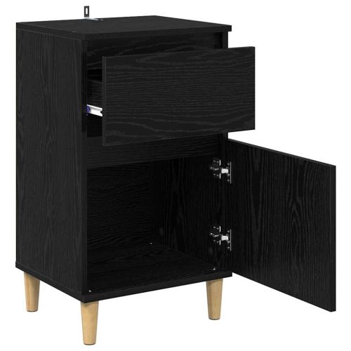 Нощен шкаф Черния дъб 40 x 35 x 70 см Инженерно дърво