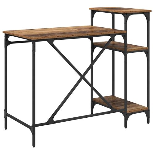 Бюро Старо дърво 105 x 50 x 90 cm Инженерно дърво