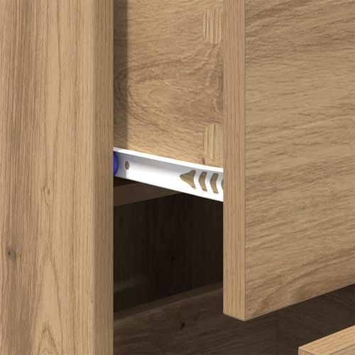 Служебен шкаф с чекмедже Дъб 34,5 x 34 x 90 см