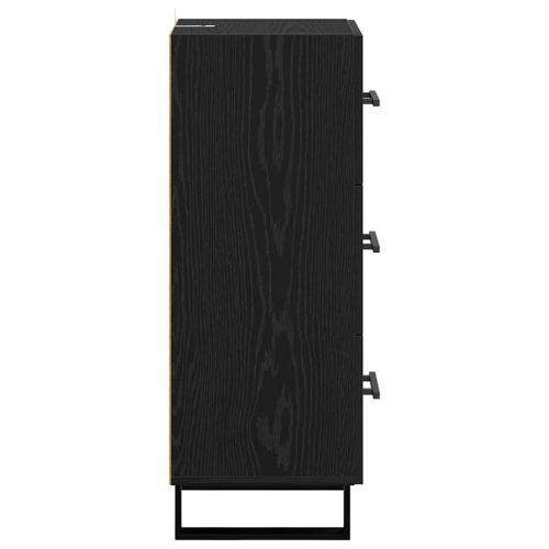 Служебен шкаф с чекмедже Черния дъб 34,5 x 34 x 90 см