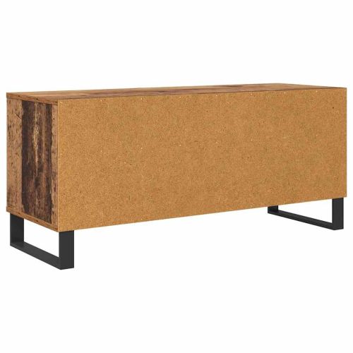 ТВ шкаф с чекмедже Старо дърво 100 x 34,5 x 44,5 см