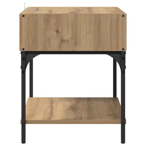 Нощно шкафче Дъб 40 x 40 x 50 cm Инженерно дърво