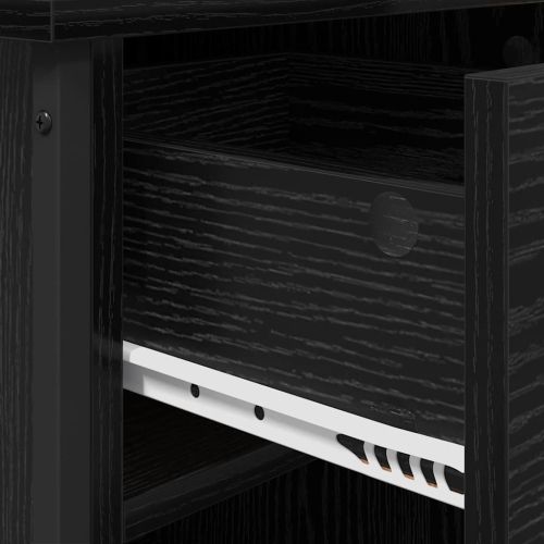 Нощен шкаф Черния дъб 40 x 42 x 50 cm Инженерно дърво