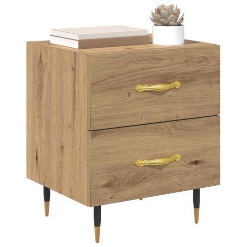 Нощен шкаф с чекмедже Дъб 40 x 35 x 47,5 см Инженерно дърво
