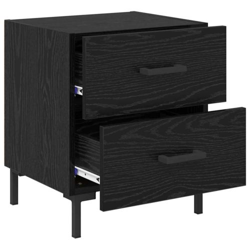 Нощен шкаф Черния дъб 40 x 35 x 47,5 см Инженерно дърво