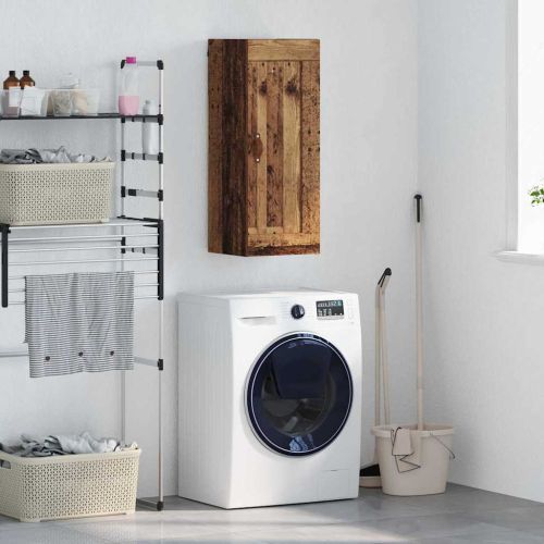 Стенен шкаф Старо дърво 34,5 x 34 x 90 см Инженерно дърво