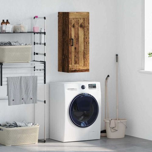 Стенен шкаф Старо дърво 34,5 x 34 x 90 см Инженерно дърво