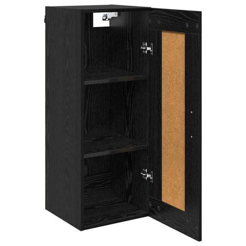 Стенен шкаф Черния дъб 34,5 x 34 x 90 см Инженерно дърво