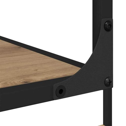 Библиотека дъб артизан 81 x 36 x 176 см Инженерно дърво