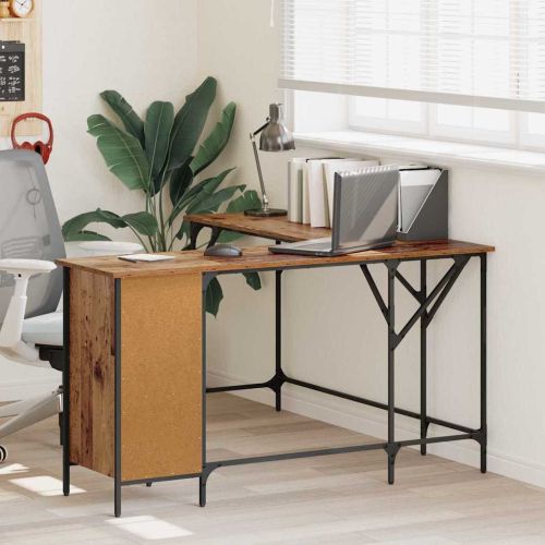 Бюро Старо дърво 141 x 141 x 75 см Инженерно дърво