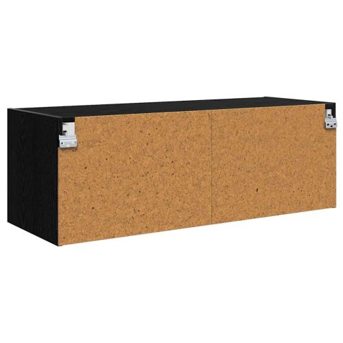 Стенен шкаф Черния дъб 102 x 37 x 35 см Инженерно дърво