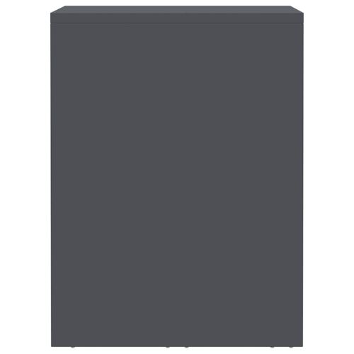 Стенен шкаф за гараж Антрацит 80 x 40 x 53 см