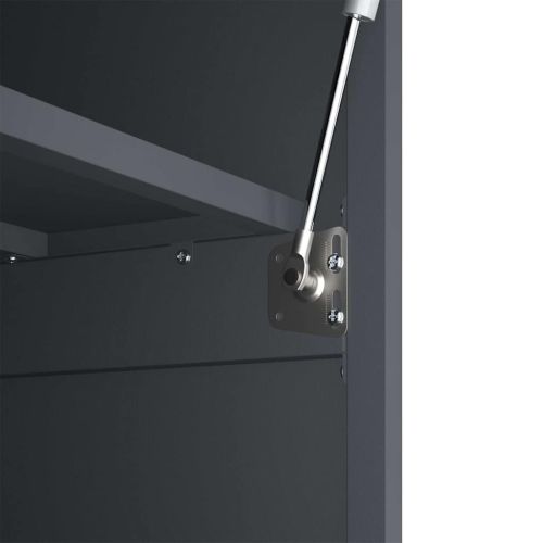 Стенен шкаф за гараж Антрацит 80 x 40 x 53 см