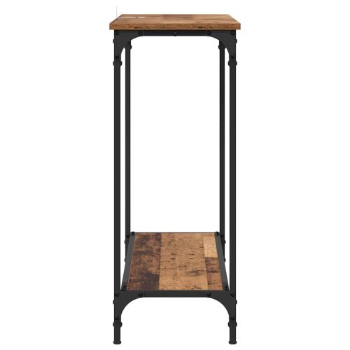 Конзолна маса Старо дърво 101 x 30.5 x 75 см