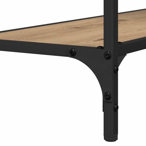 Конзолна маса дъб артизан 75 x 30.5 x 75 см Инженерна дървесина
