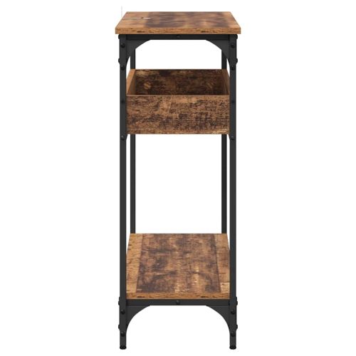 Конзолна маса Старо дърво 100 x 29 x 75 см Инженерно дърво