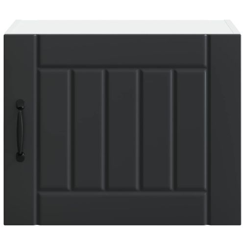 Кухненски шкаф Черно 50 x 31 x 40 см Инженерно дърво