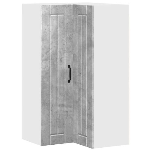 Кухненски шкаф Циментено сиво 57 x 57 x 100 см Инженерно дърво