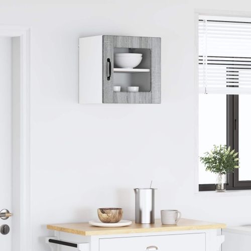 Кухненски шкаф Сив Сонома 40 x 31 x 40 см Инженерно дърво