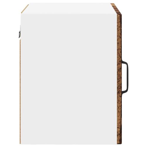 Кухненски шкаф с рафт с врата 2 pcs Старо дърво 40 x 31 x 40 см