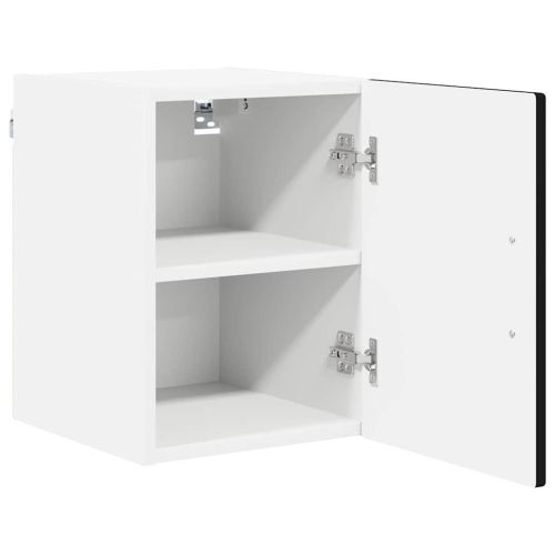 Панел за миялна машина с рафт 2 pcs Черно 30 x 31 x 40 см