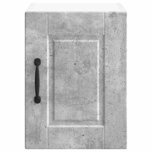 Кухненски шкаф с рафт 2 pcs Циментено сиво 30 x 31 x 40 см