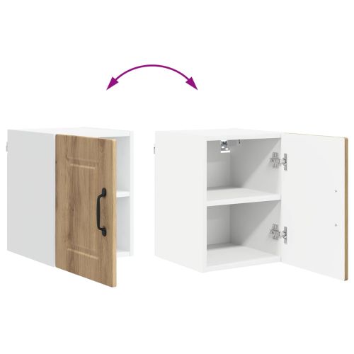 Кухненски шкаф с рафт 2 pcs Дъб 30 x 31 x 40 см Инженерно дърво